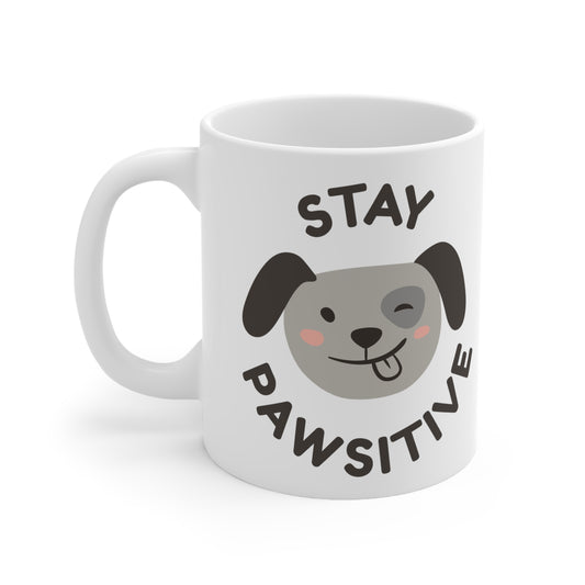 Stay Pawsitive Mug